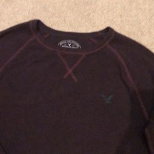 American Eagle Thermal Shirt Sm